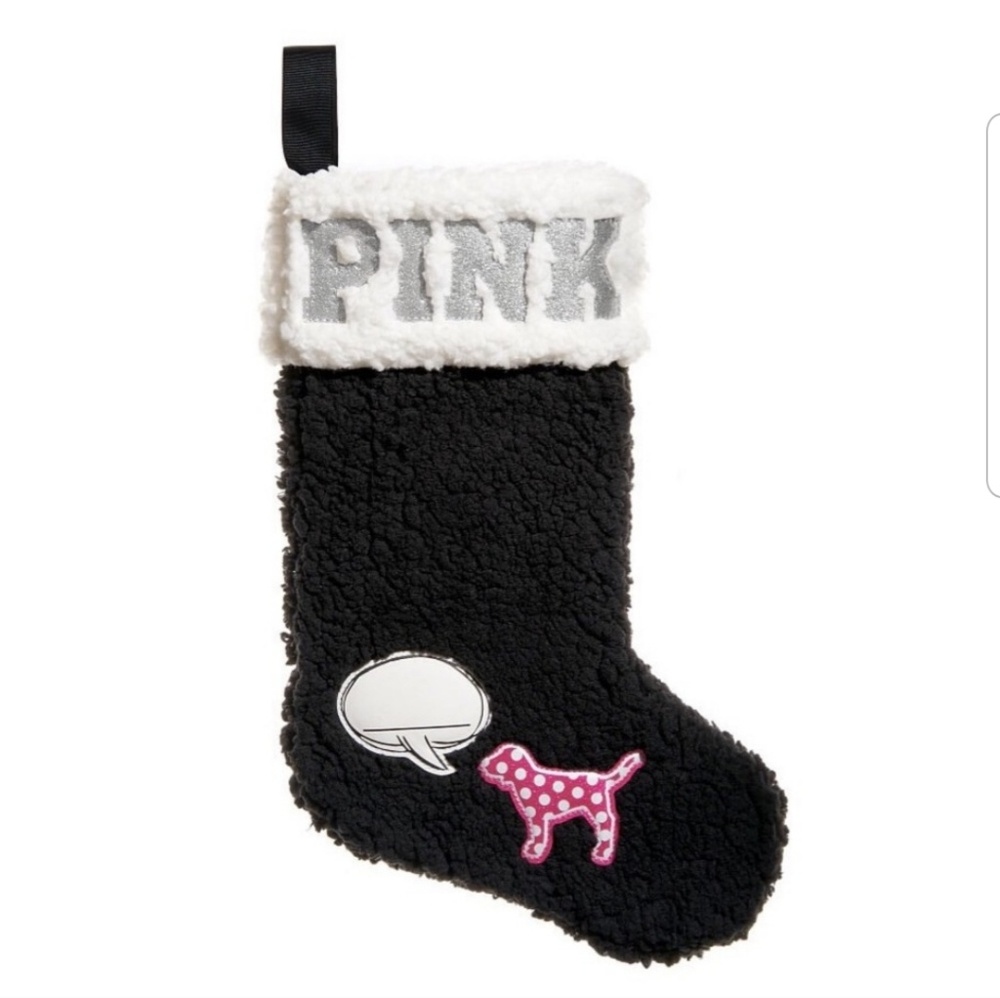 PINK CHRISTMAS STOCKING